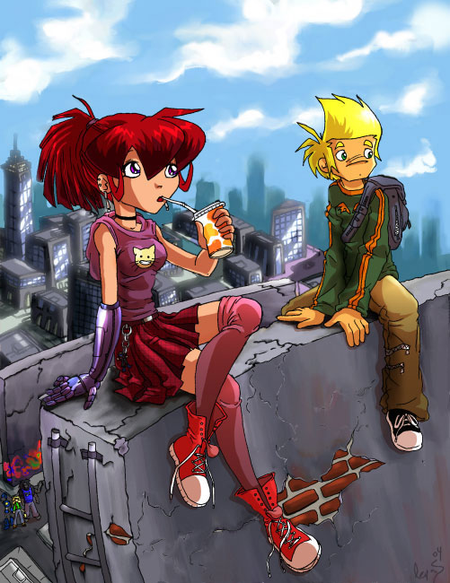 ART: Rooftop Sitting