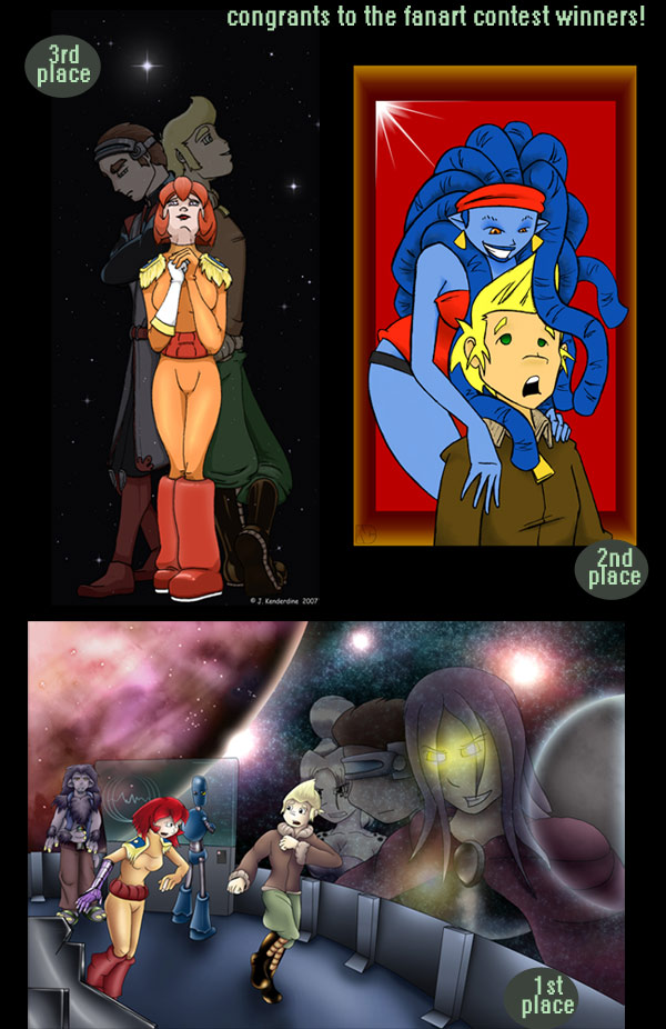 Fan Art Contest Winners!